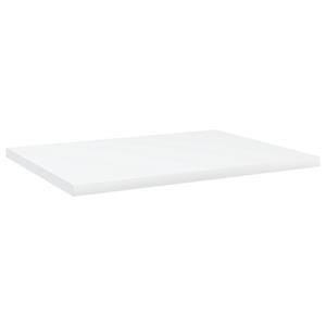 VidaXL Wandschappen 4 st 40x30x1,5 cm spaanplaat wit