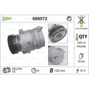 Valeo Airconditioning compressor AUSTAUSCHTEIL  699572