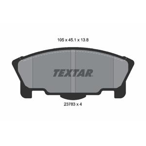 Textar Remblokkenset, schijfrem  2378301
