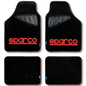 Sparco Automatten Set  - Stof - Rood