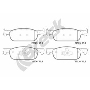 Breck Remblokset, schijfrem  22525 00 702 00