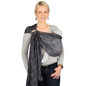 Hoppediz Ring-Sling Draagdoek Jacquard Malmö Stone