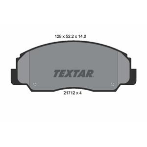 Textar Remblokkenset, schijfrem  2171201