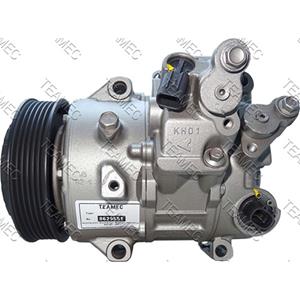 Teamec Compressor, airconditioning  8629551, gerenoveerd