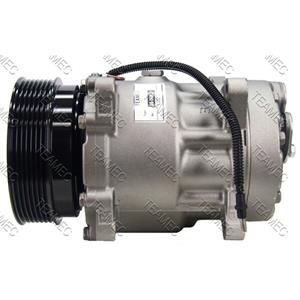 Teamec Compressor, airconditioning  8646027, gerenoveerd