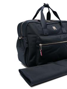 Tommy Hilfiger Junior TH Monogram changing bag - Blauw
