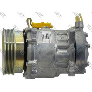 Teamec Airconditioning compressor  8646015, gerenoveerd