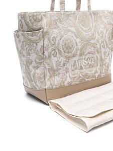 Versace Kids Luiertas met jacquard - Beige