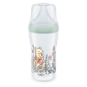 NUK Perfect Match Disney Winnie the Pooh babyfles met temperatuur Control 260ml vanaf 3 maanden in mint