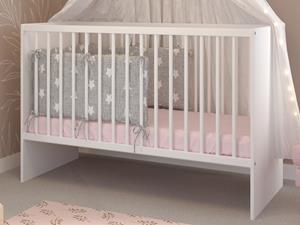 Mobistoxx Babybed SHELASO 60x120 cm wit