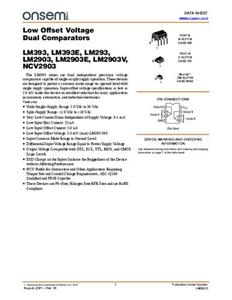 ON Semiconductor LM393DR2G SMD 1 stuk(s)