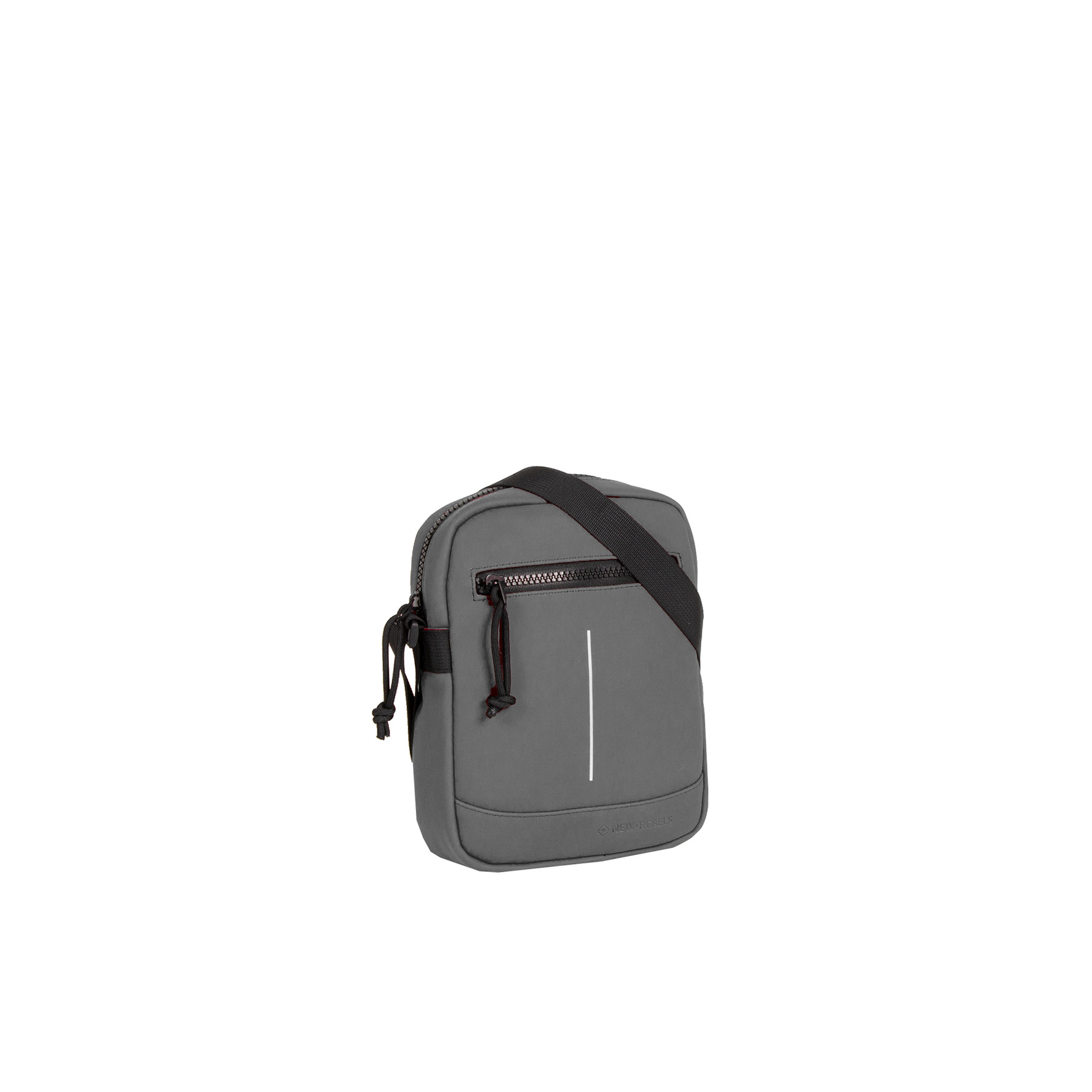 New Rebels Mart - Schoudertas - Crossbody tas - Top Zip - Antraciet