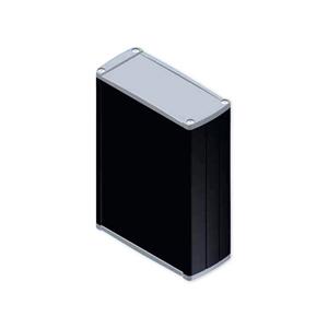 TEKO TEKAL 32.29 Universele behuizing 145 x 105.9 x 41 Aluminium Zwart 1 stuk(s)