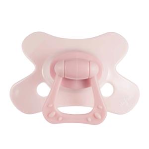 Difrax 2x  Fopspeen Natural 20+ mnd Roze
