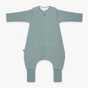 emma & noah slaapzak met voeten Essential Mint