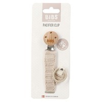 BIBS Gevlochten dummy ketting Vanilla