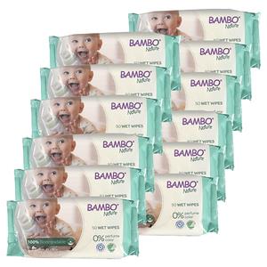 Bambo Nature Voordeelverpakking Babydoekjes 600 doekjes