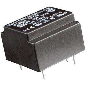 BV 201 0136 Printtransformator 1 x 230 V 1 x 9 V 0.35 VA