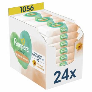 Pampers Harmonie Aqua Calendula vochtige doekjes, 1.056 doekjes (24 x 44 stuks)