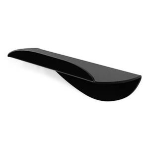 Spinder Design PIPA Bottom Wandplank - Zwart
