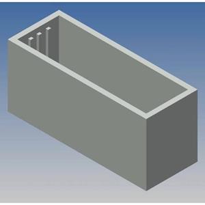 TEKO S38.10 Universele behuizing ABS Blauw 1 stuk(s)