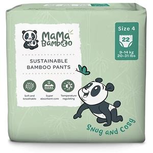Mama Bamboo Eco Luierbroekjes - Large Plus - Maat 4+ 22 stuks