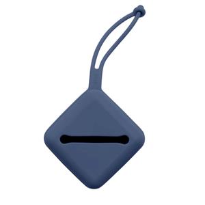 Bibs  Fopspeenhouder - Siliconen - Steel Blue