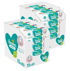 Pampers  Sensitive - Billendoekjes - 2400 doekjes - 30 x 80