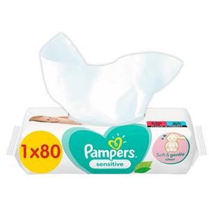 Pampers  Sensitive - Billendoekjes - 80 doekjes - 1 x 80