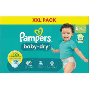 Pampers VerticalLine; Maxi en mega verpakkingen 70 124 luiers