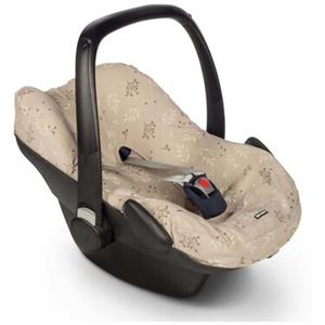 Stoelbeschermer Dooky Seat Cover 0+ Romantic Leaves Beige