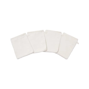 Kindsgard Washandjes vasklude 4-pack wit