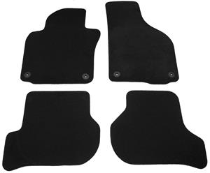 Volkswagen Velours Automatten passend voor VW Golf V / VI / Jetta 2007-2