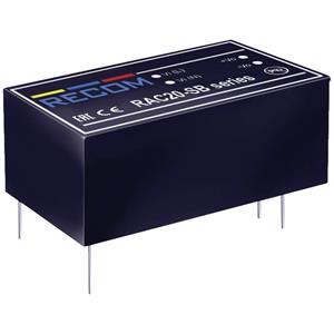 RECOM RAC20-24SB AC/DC-inbouwnetvoeding gesloten 0.833 A 20 W 24 V 1 stuk(s)