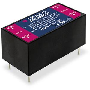 TracoPower TMPW 25-105 AC/DC-printnetvoeding 3.92 A 25 W 5.1 V/DC 1 stuk(s)