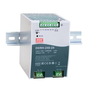 meanwell Mean Well DC/DC Conv 240W DIN-Rail 250-1500V 24V DDRH-240-24 1St.