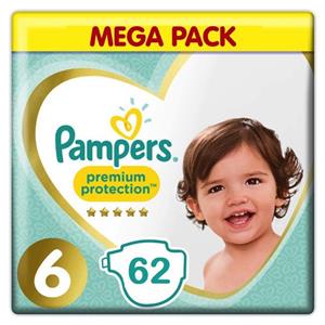 Premium Protection Maat 6 - 62 Luiers Megapak