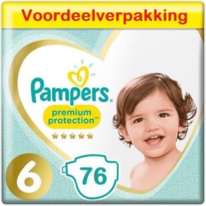 Pampers Premium Protection Maat 6 - 76 Luiers Voordeelverpakking