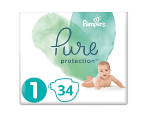 Pure Protection Maat 1 - 34 Luiers