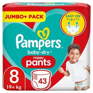 Pampers Baby Dry Pants Maat 8 - 43 Luiers
