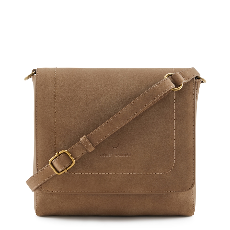 Violet Hamden My Daily Dames Crossbody tas Kunstleer - Beige