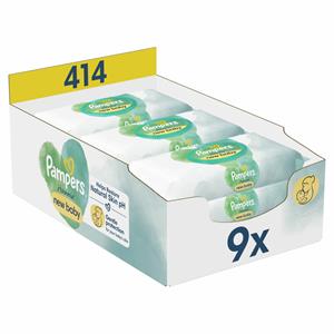 Pampers  Harmonie New Baby - Billendoekjes - 414 doekjes - 9 x 46