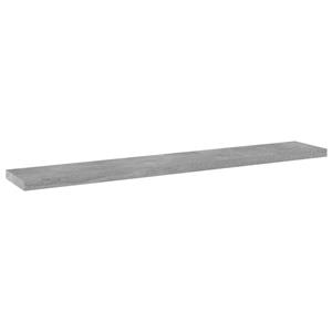 VidaXL Wandschap Betongrijs 60 x 10 x 1.5 cm