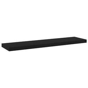 VidaXL Wandschap Zwart 40 x 10 x 1.5 cm