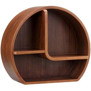 Jual Furnishings San Francisco Ronde Wandrek Walnoot