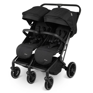 BabyGO Broer en zus buggy GOTWICE black