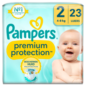 Pampers ampers Premium Protection Maat 2, 23 Luiers bij Jumbo