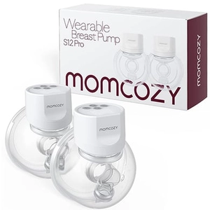 MOMCOZY Draagbare dubbele borstkolf S12 Pro, wit