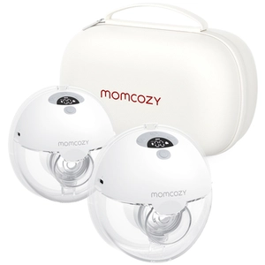 MOMCOZY Draagbare dubbele borstkolf M5, grijs