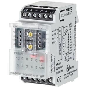 metzconnect Metz Connect MR-DI10 Modbus RTU Modbus-Modul 24 V/AC, 24 V/DC 85mA Inhalt 1St.